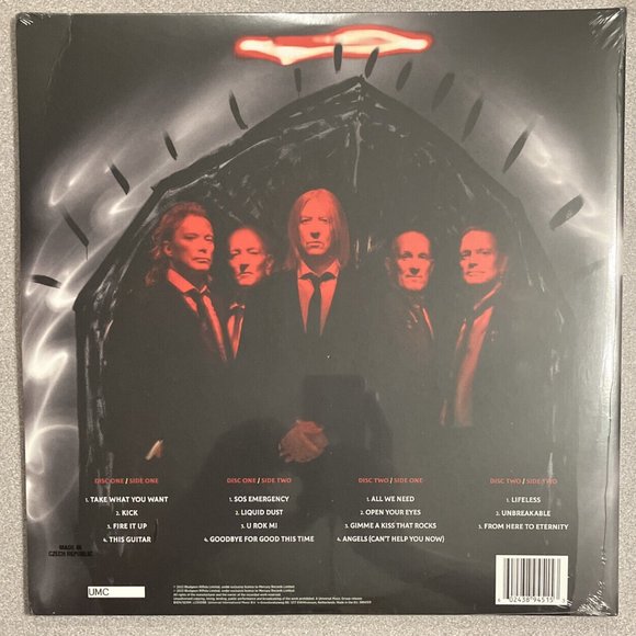 Def Leppard Diamond Star Halos 2-LP ~ Exclusive Colored Vinyl + Litho ~ Sealed! - Picture 4 of 4